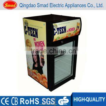 Glass Door Beverage Cooler Mini Fridge,Compact Commercial Refrigerator                        
                                                Quality Choice