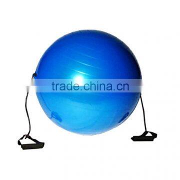 65cm PVC Gym Ball With Tube exercise Expander