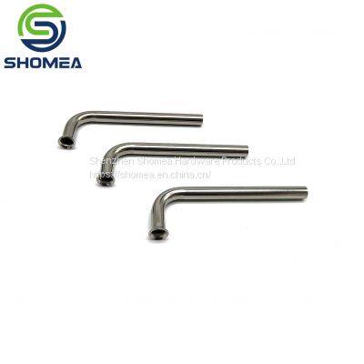 SHOMEA Customized Small Diameter Thin Wall 304/316 Stainless Steel Flared End Tube photo-2