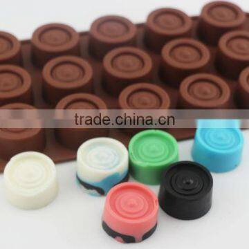 Flexible 15-Cup DIY Soap Molds Silicone