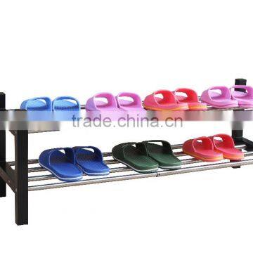 Hot Selling Folding 2 Tiers Shoe Rack