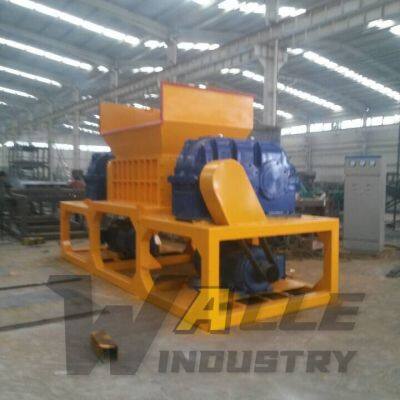 Bag Crushing Grinding Double Shaft Shredder/Waste Tire Rubber Plastic Scraps Shredding Machine photo-5