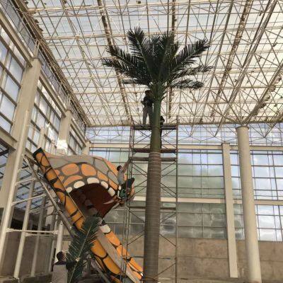 Commercial Extra Large Artificial Date Palm Tree 3-15m - Fiberglass for Luxury Hotel & Resort Landscaping photo-5