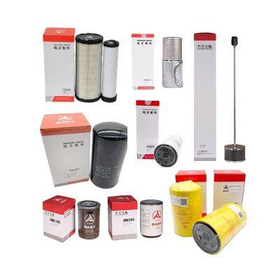 Original OEM Air Filter for SANY SY210C Excavator  Dry Dual-Element Cabin/Engine Type