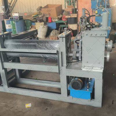 Bitumen Barrel Cutting Machine Metal Drum Flattening Machine
