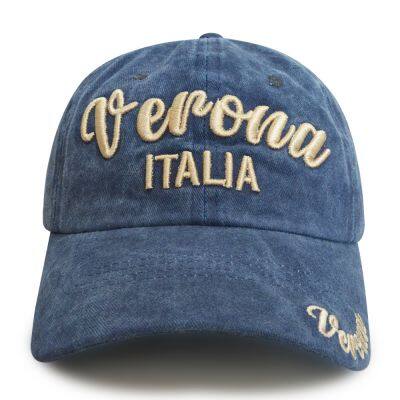 Caps Factory Custom 6 Panel Stone Washed Dad Cap Cotton Vintage Baseball Hat Custom Embroidery Logo Texas Sports Caps photo-3