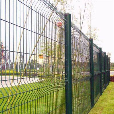 Customizable 3D Curved Outdoor Metal Garden Fence Panels Powder Coated Garden Fence 3D Curved Fence photo-4