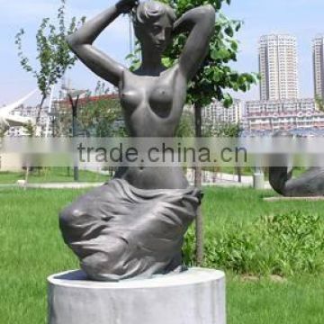 Bronze Abstract Female Figure Sculpture Garden Sculptures For Sale Bronze Garden Statue