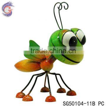 colorful and shining small metal butterfly garden decoration