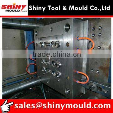 8 cavity plastic flip top cap mould with S136 mould steel