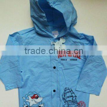 children's PVC rain coat/kid's PVC rain coat