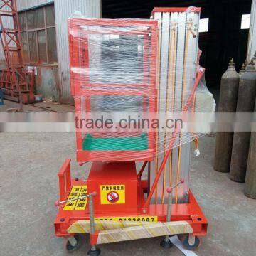 Column Lift Mast Hydraulic Electric Protable Telescopic Elevated One Man Lift Platform/man Lift photo-5