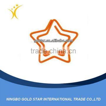 Promotion star printed paper clip