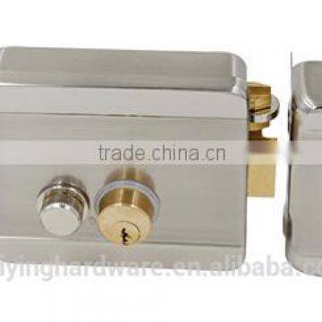 Electric door brass cylinder lock