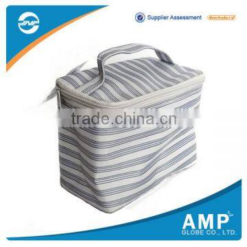 Insulated lunch cooler bag polyester