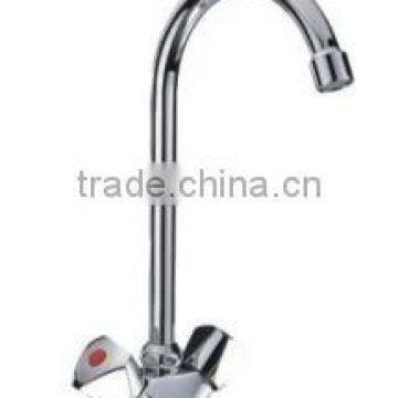 brass chrome kitchen mixer