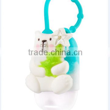 Promotion item cute silicone hand gel holder soft