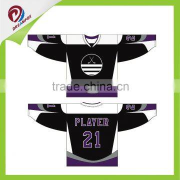 Team Wear Sublimation Ice Hockey Shirts Design/ice Hockey Wear Shirt photo-2