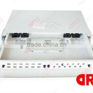 24 ports FTTH drawer style optical fiber patch panel