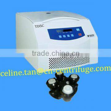 TD5C desktop low speed high quality multipurpose LCD display medical & laboratory centrifuge