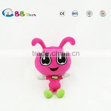 Lovely Pink Small Insects Fancy Plush Toys for Children photo-2