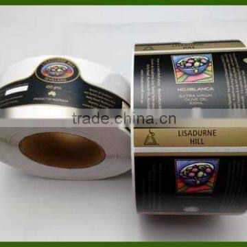Different Shapes Customize Sticker Labels for Olive Oil Bottles photo-3