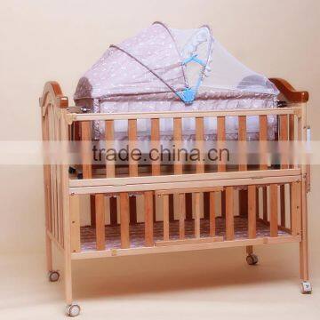 Wooden infact crib