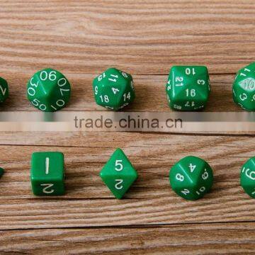 TRPG Run Ball Dice/[ten Capsules Seven Colors] Dungeons and Dragons Warcraft Game Dice/Dice Type Polyhedral Dice/children Gifts Quality Choice photo-2