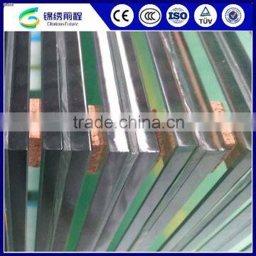 Bathroom window clear tempered glass