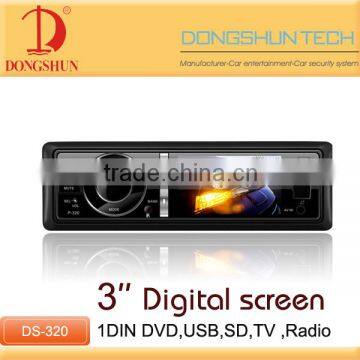 On dash 3inch used car radios for sale with TV