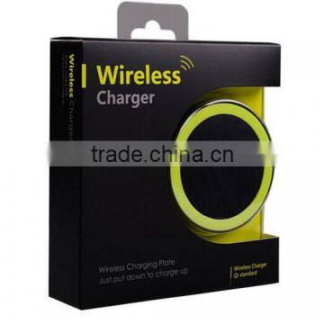2015 Competitive Price Round Mini qi Wireless Charger Receiver for Galaxy s5 Mini Size photo-2