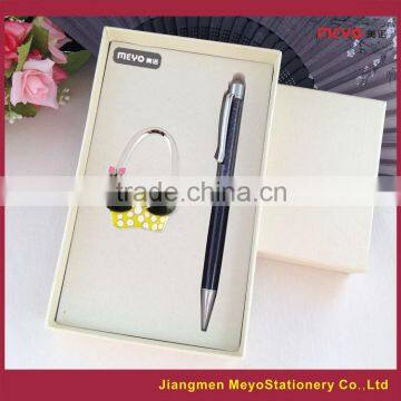 Touch Ball Pen And Folding fancy Women's Bag Decorative gift,2015 Souvenir Gift Sets