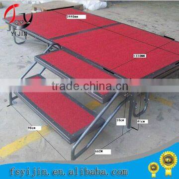 YIJIN New Folding Used Mobile Stage