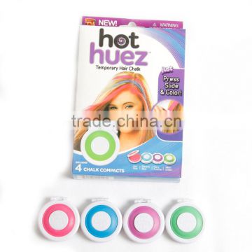 Factory Price Temporary Bug Rub Dye Hair Color Chalk Set