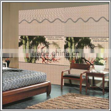 Kingo Bamboo Simple Roll Up Window Blind Shade Natural Color photo-4