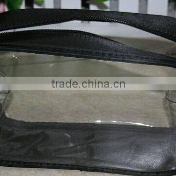 Beautiful transparent cosmetic bag beauty bag