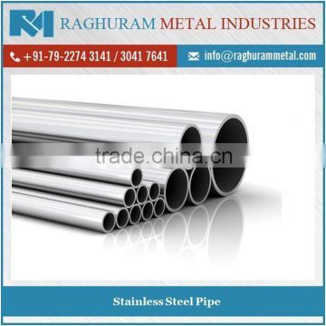 Top Grade Best Material made Stainless Steel Pipe - ASTM 316, 201, 312, 202, 304 Available in Various Sizes