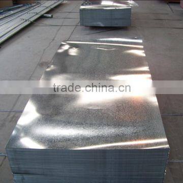 Flat galvanized zinc sheets, gi sheet zero spangle