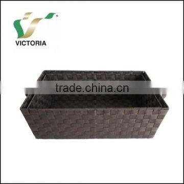 Popular Wholesale Cheap Environmental High Quality PP Woven Storage Basket