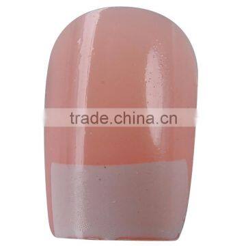 Artificial nails with French style printing