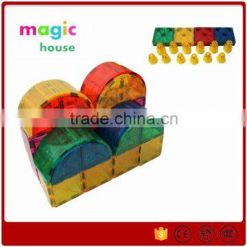 magnetic construction toy magnetic building blocks set magnetic toys magformers OEM factory 100pcs