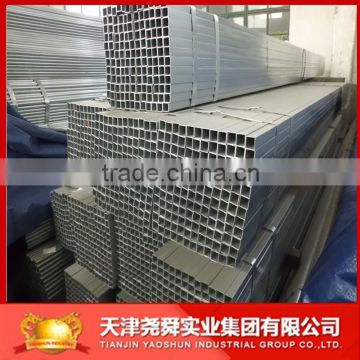 galvanized square steel pipel tube good quality goods in China factory