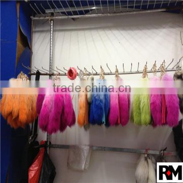 Beautiful Color Fox Tail with Good Metal Chain