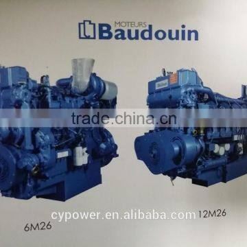 Baudouin marine engine ( 450HP- 1100 HP )