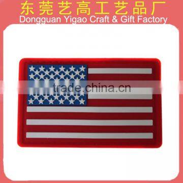 embossed rubber patch for clothes decorations
