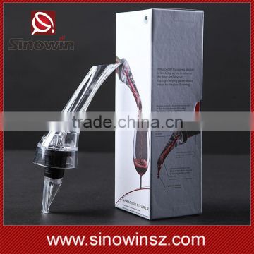 Food Grade Plastic Wine Decanter Aerator Pourer