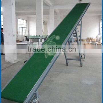 High efficiency flat belt conveyor with CE&ISO