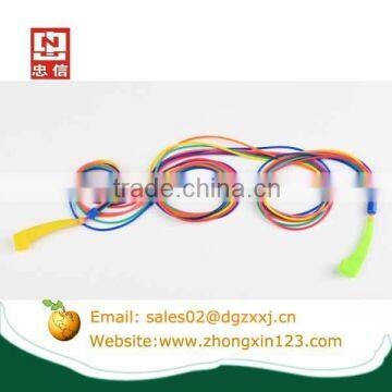 Comfotable eyeglasses silicone ropes