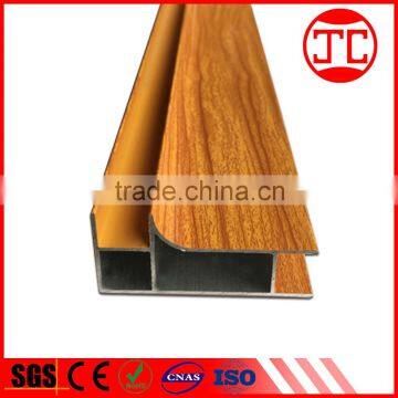 Aluminum profile manufacturers China supply wood grain aluminum extruded profile