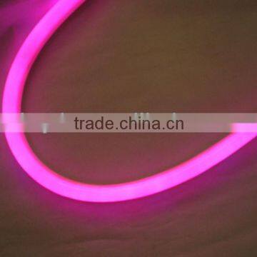 ip65 pink 12v led neon rope light